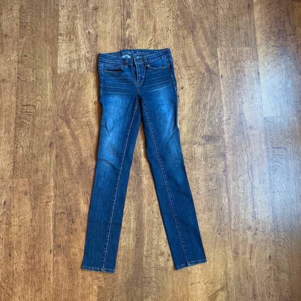 Calvin Klein Skinny Jeans, Size 26